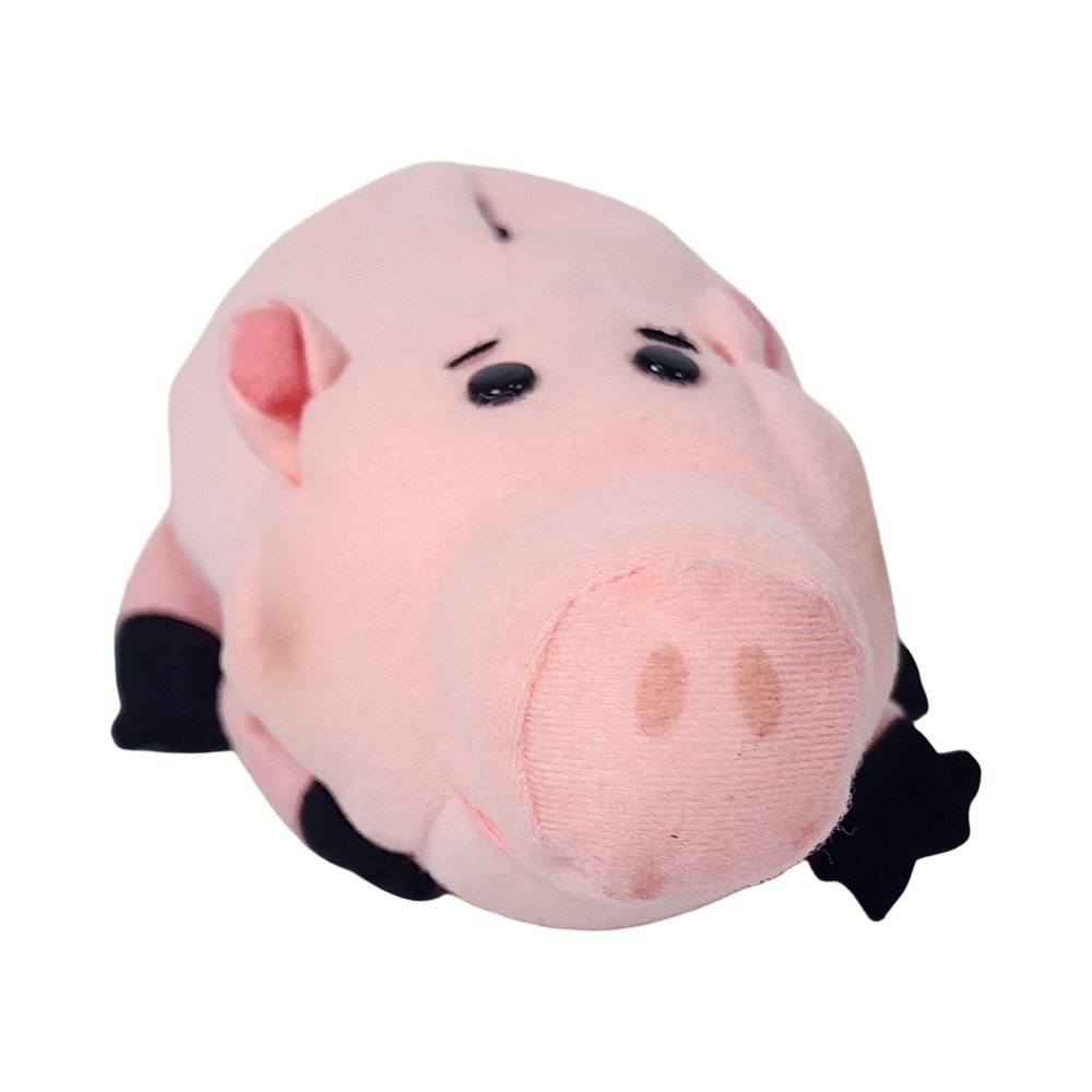 Disney Pixar Toy Story Hamm Piggy Bank Plush Bean Bag Burger King Pink 6"